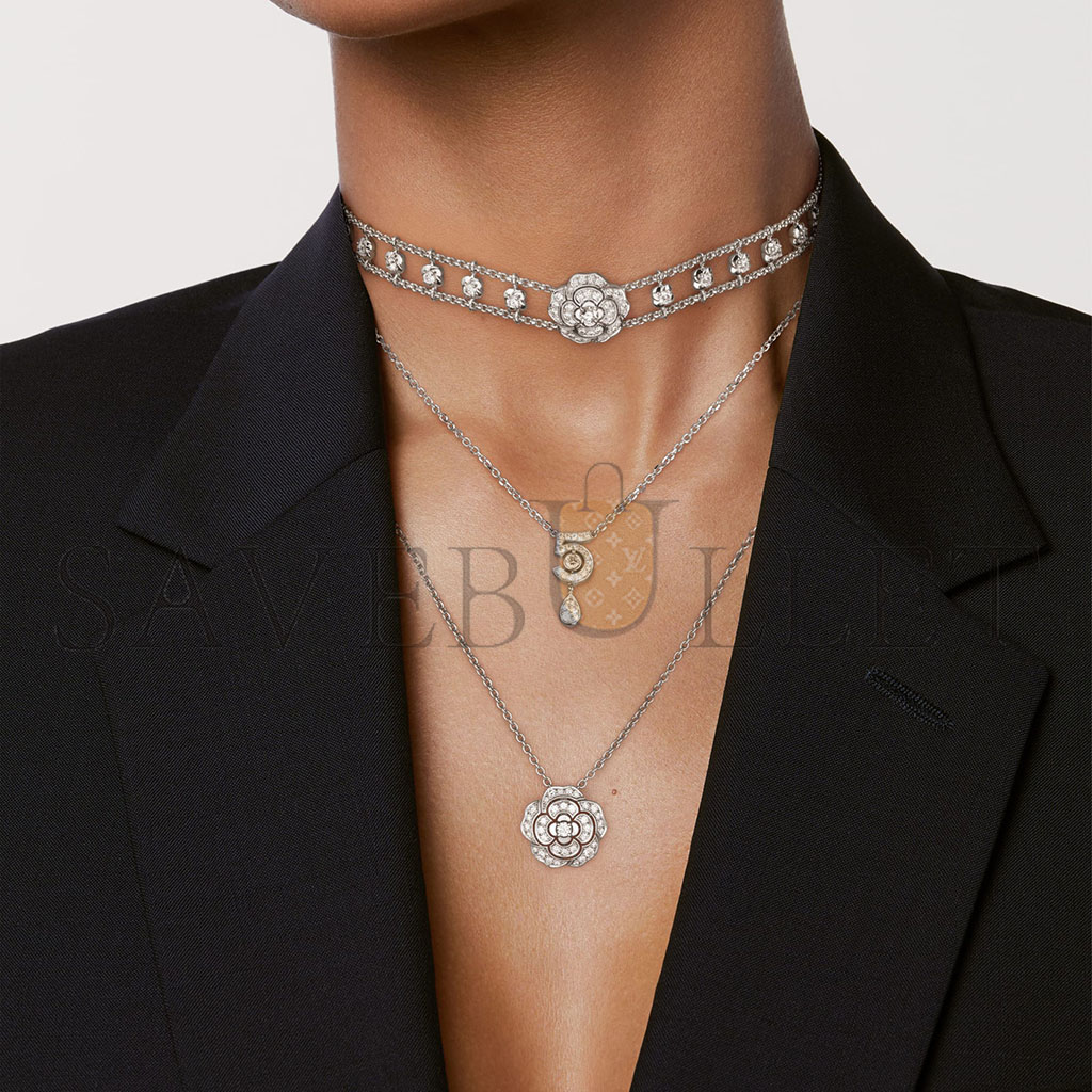 CHANEL BOUTON DE CAMÉLIA NECKLACE J12071